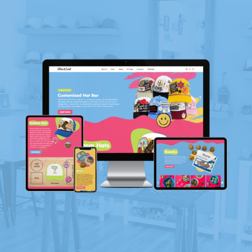 Hat Bar & Meal Prep Website Redesign