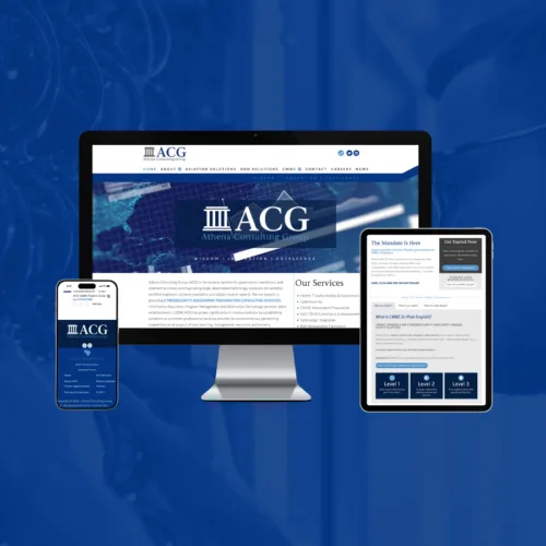 Cybersecurity Consulting Website and Branding